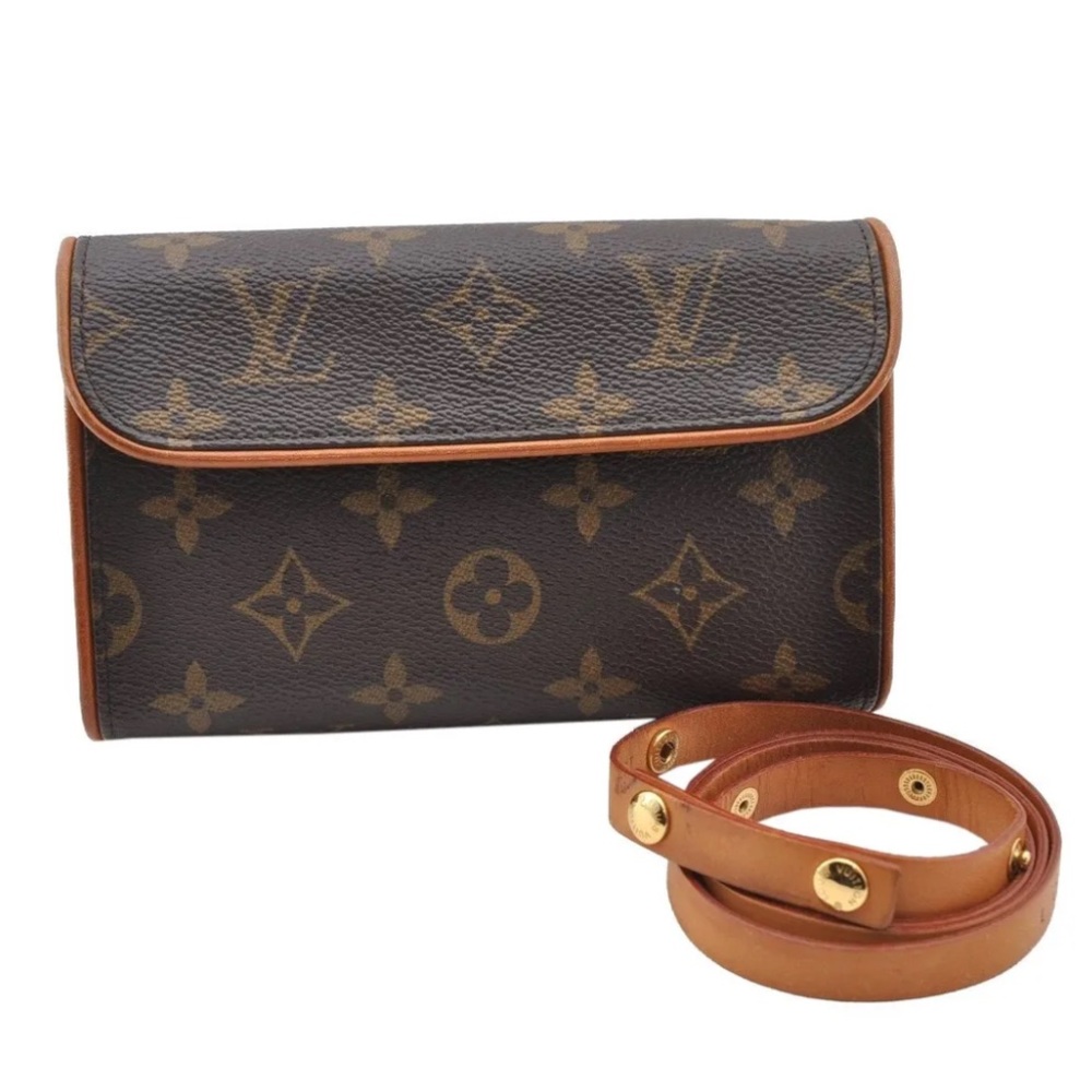 Auth Louis Vuitton Monogram
Pochette Florentine Pouch
Waist Bag M51855